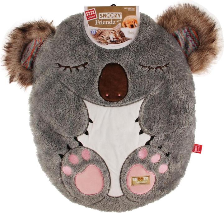 Image du produit GiGwi Couchage Snoozi Friendz, Koala Gris/Brun clair (Chat, Chien)