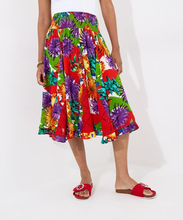 Produktbild Joe Browns Bright Floral Godet Panel Midi Skirt (42)