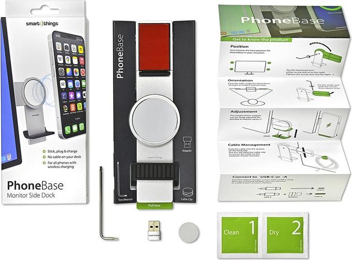 Produktbild smart things PhoneBase s47 - MagSafe Ladestation (15 W)