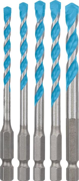 Immagine prodotto Bosch Professional Zubehör Set di punte EXPERT HEX-9 MultiConstruction, 4/5/6/8 mm, 5 pezzi. (4, 5, 6, 8 mm)