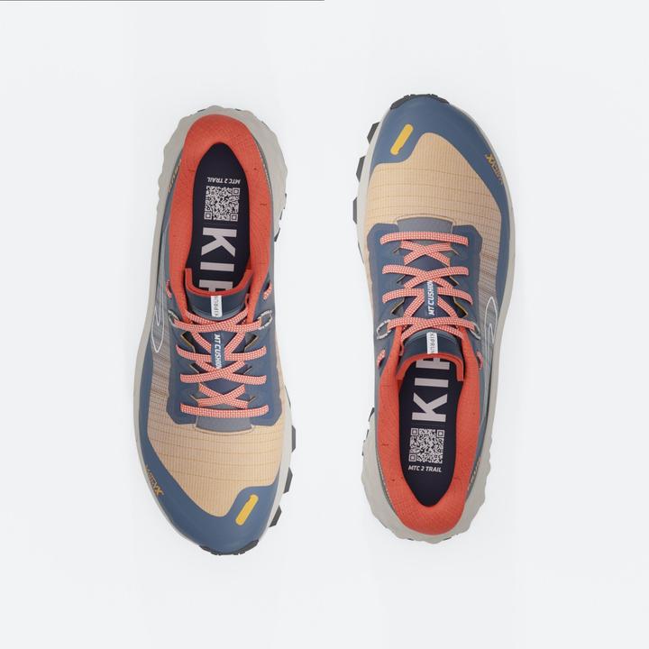 Produktbild Kiprun Trailrunningschuhe Herren - MT Cushion 2 blau/gelb (45)