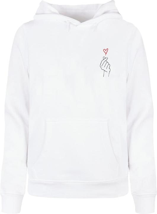 Merchcode Ladies K Heart Basic Hoody - 127025 (4XL)