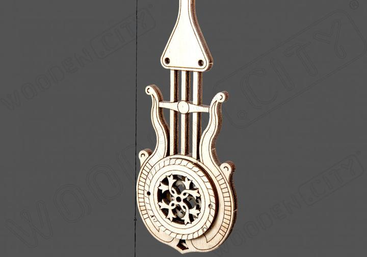 Actual product image WoodenCity Royal wall pendulum clock