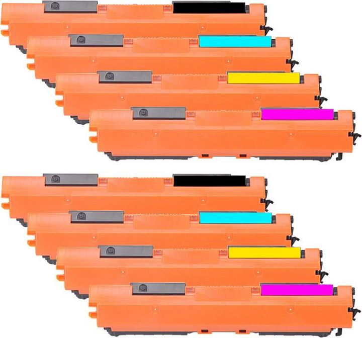 Actual product image Hermex Compatible MFP M476dw Toner Cartridges (M, FC, Y, C)