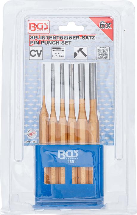 Produktbild BGS Splintentreiber-Satz (8 mm)