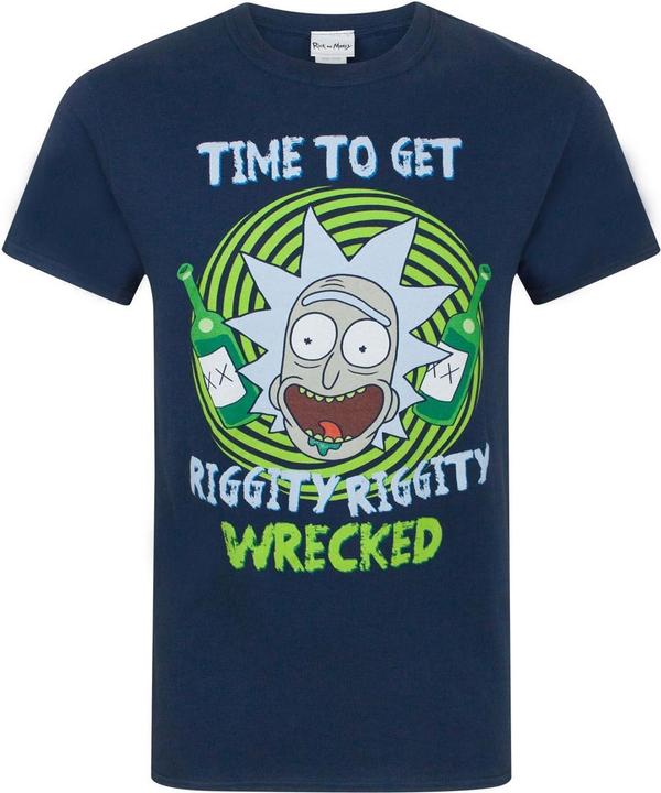 Produktbild Rick And Morty Riggity Riggity Wrecked TShirt (S)