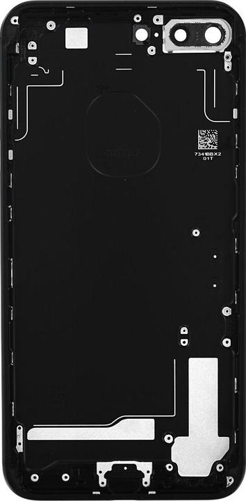 Actual product image OEM Replacement iPhone 7 Plus Back Cover Mat Black (iPhone 7 Plus)