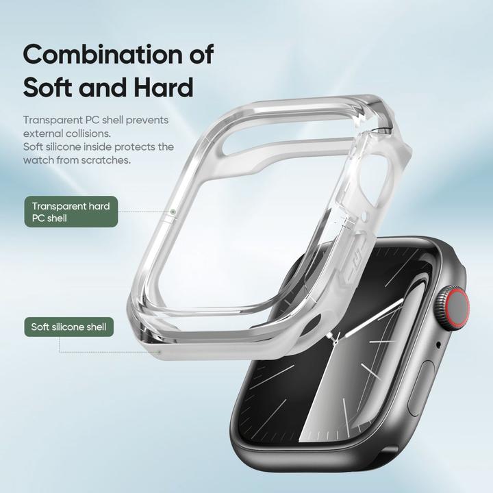 Image du produit Dux Ducis Tamo Housse Apple Watch 4/5/6/SE Case 40mm - Transparent