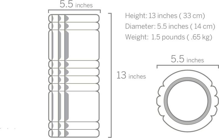 Actual product image Trigger Point grid foam roller