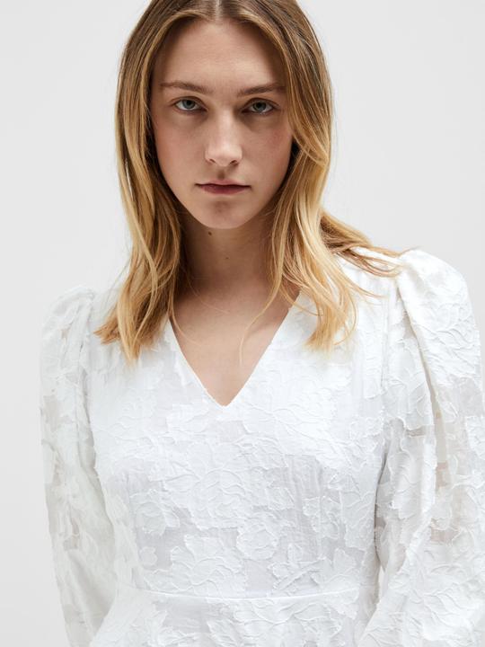 Actual product image Selected Femme Floral long sleeve mini dress (38)
