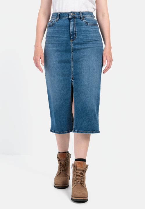 Image du produit Camel Active Jupe en jean à l'aspect usé (42)