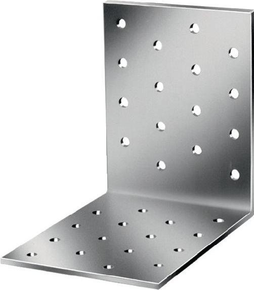 Image du produit Vormann Equerre de panneau perforé 80 x 80x80mm S.2,5 mm (Angle de la tôle perforée, 50 pcs)