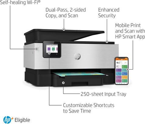 Produktbild HP OfficeJet Pro 9020 (Tintenpatrone, Farbe)