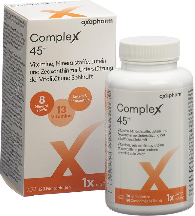 Image du produit Complex Boîte de 45+ comprimés pelliculés (120 pièce(s), Cachets, 243 g)