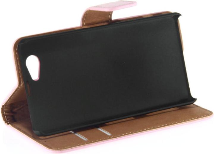 Produktbild OEM Slim Leder Book Case Sony Xperia Z1 Compact - rosa 4250710549214 (Sony Xperia Z1 Compact)