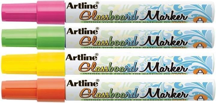 Image du produit Artline Marker Glassboard EPG-4/4W2 4pcs/set ass. (4 x)