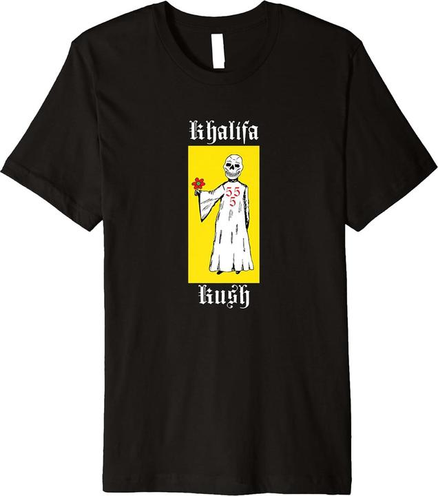 Immagine prodotto Wiz Khalifa Reaper Flowers Maglietta Adulto Unisex (S)