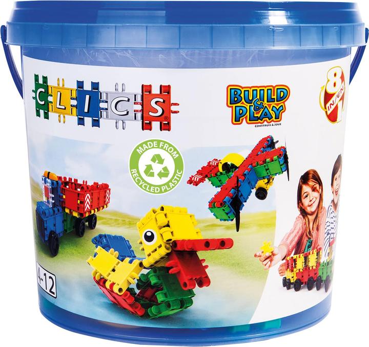 Produktbild Clics Build & Play Eimer
