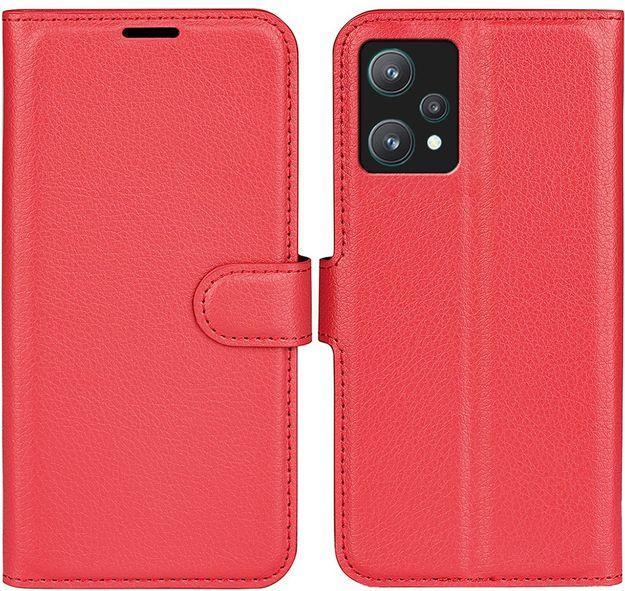 Actual product image MU Classic Litchi Leather Bookcover Series (Realme 9 Pro)