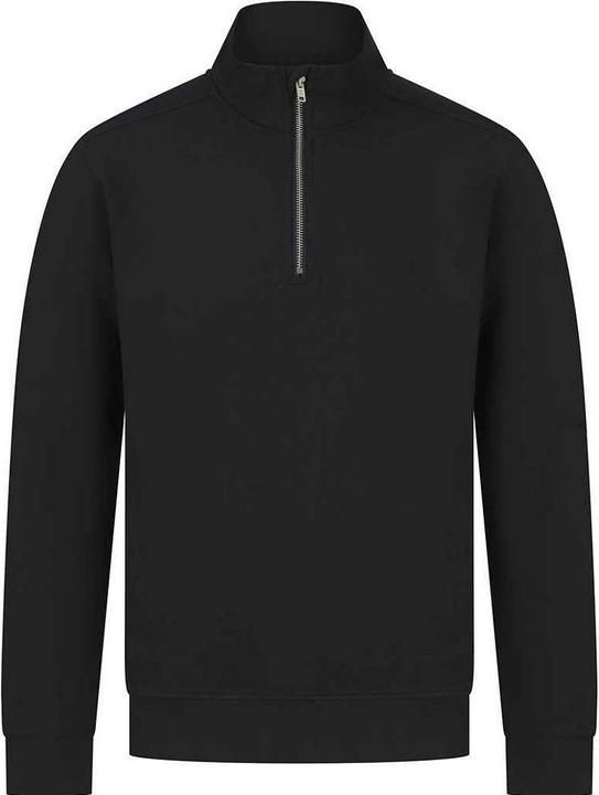 Henbury Sweatshirt mit kurzem Reissverschluss