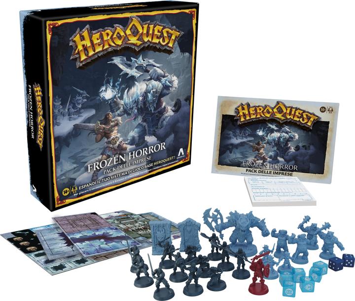 Immagine prodotto Hasbro Avalon Hill, HeroQuest, Frozen Horror, gioco dungeon crawler, gioco da tavolo per adulti, per giocar