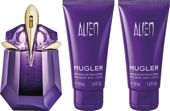 Produktbild Thierry Mugler Set Alien Eau de Parfum 30ml + 2x Bodylotion 50ml (Eau de Parfum, 130 ml)
