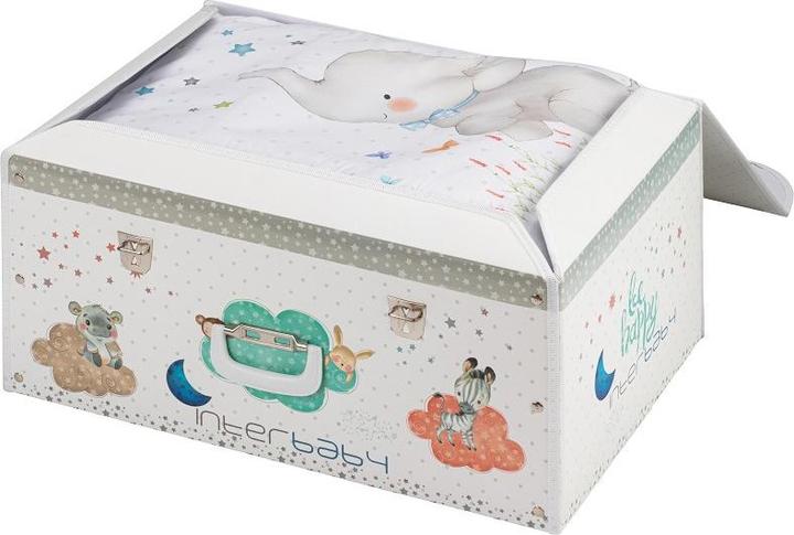Actual product image Interbaby SET 2 PCS. (DUVET + NEST) REMOVABLE + BOOT - - BLUE