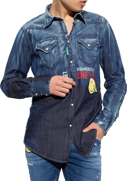 Immagine prodotto Dsquared2 x Camicia di jeans Smiley (48)