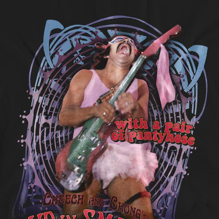 Actual product image Cheech & Chong Unisex Adult Up In Smoke Pantyhose T-Shirt (M)