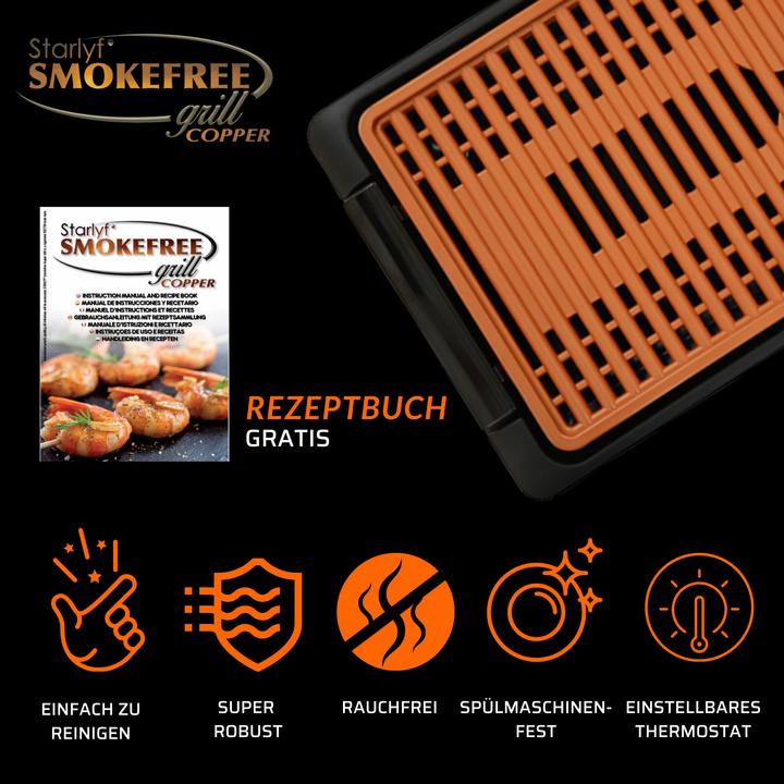 Produktbild Best direct Smokefree Copper Grill