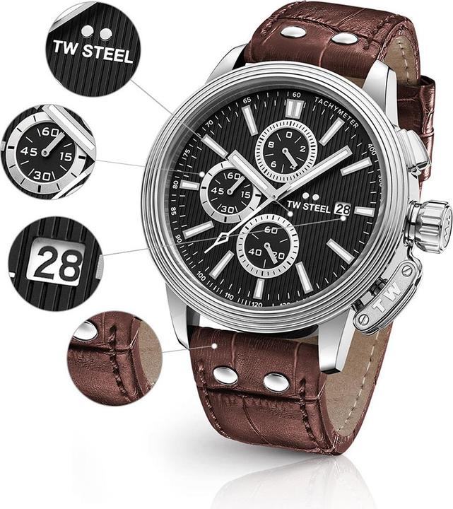 Produktbild TW Steel CEO Adesso (Analoguhr, Chronograph, 45 mm)