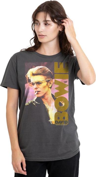 Immagine prodotto David Bowie Smokin Maglietta Adulto Unisex (XL)