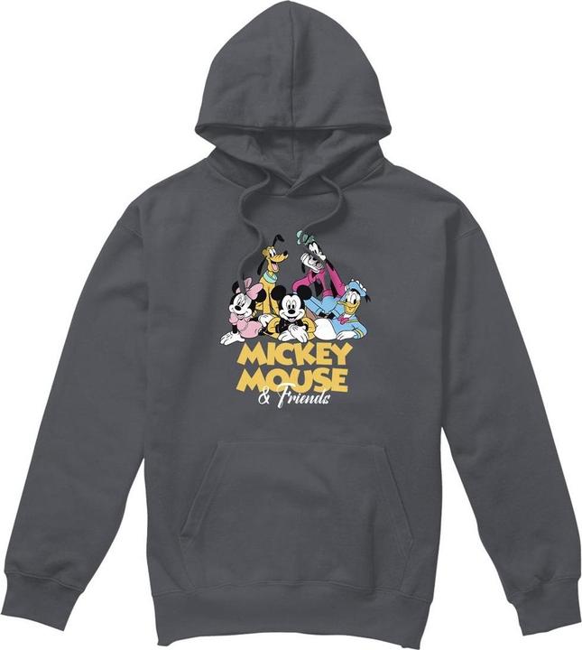 Actual product image Disney Mens Mickey Mouse Friends Hoodie (L)