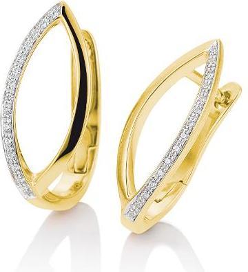 Actual product image Breuning EAR CUTLERY - BRILL. 0,09 Ct. H/si (585, - Gold)
