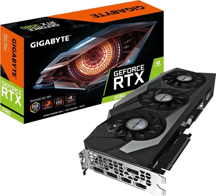 Image du produit Gigabyte GeForce RTX 3080 GAMING OC (10 Go)