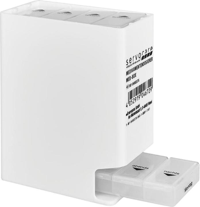 Servoprax Servocare Med-Box für Tabletten, weiss