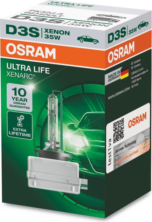 Actual product image Osram Xenarc Ultra Life (D3S)