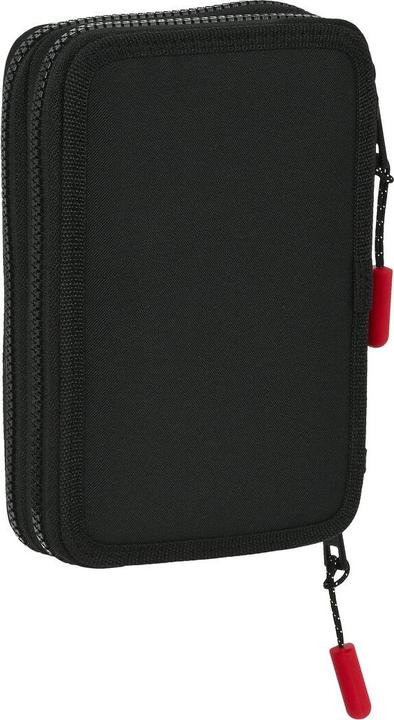 Image du produit Paul Frank Trousse à crayons avec accessoires Campers Noir 12.5 x 19.5 x 4 cm (28 pièces)