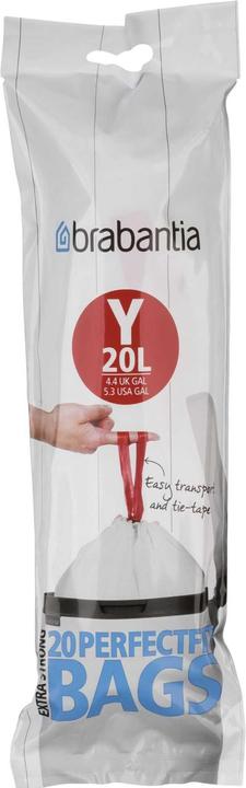 Brabantia PerfectFit afvalzak (20 x, 20 l)