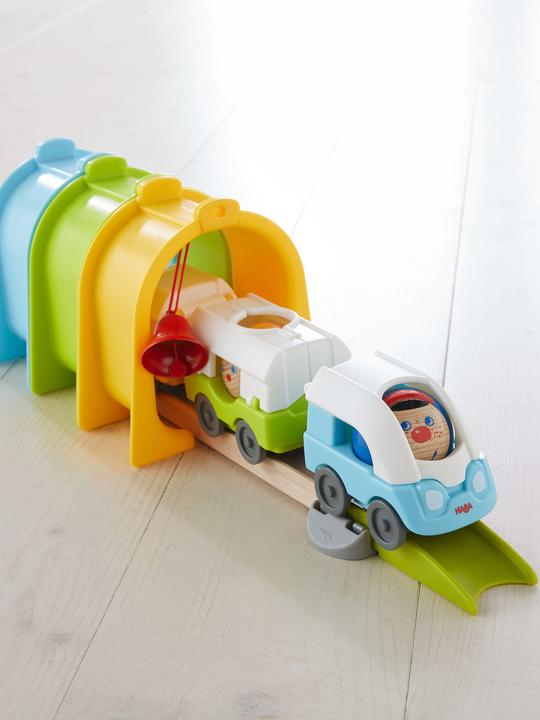 Actual product image Haba Kullerbü Knikkerbaan - Uitbreidingsset - Belletjestunnel