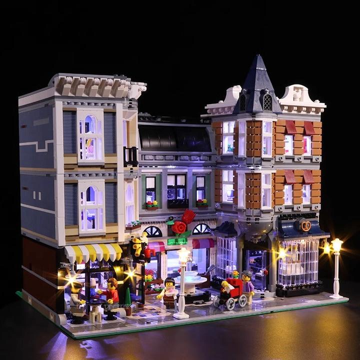 Actual product image BrickBling LED light set for LEGO - Creator Expert - City Life (10255) incl. remote control