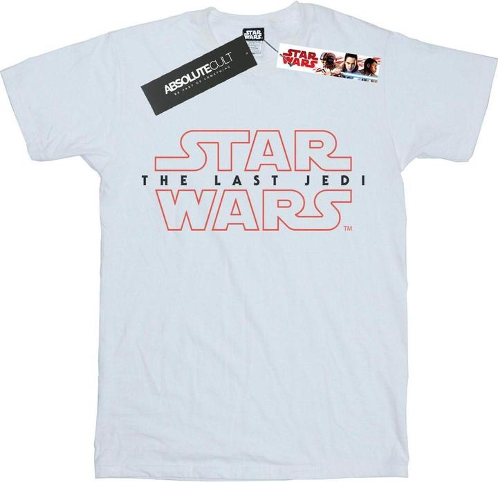 Actual product image Star Wars Boys The Last Jedi Logo T-Shirt (140, 146)