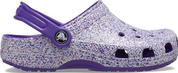 Crocs T' Classic Glitter Clog (22)