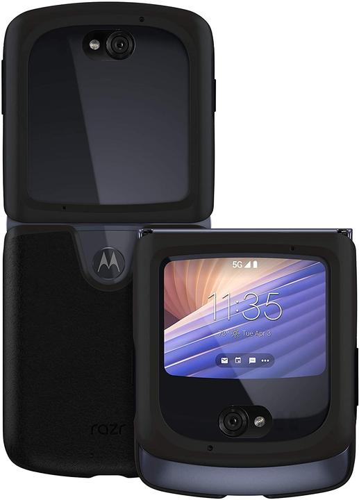 Immagine prodotto Motorola Custodia in pelle nera per RAZR - PG38C03190 (Motorola Razr (2020))
