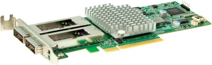 Actual product image Supermicro AOC-S40G-i2Q - Network Adapter - PCIe 3.0 x8 Low Profile (Mini PCI Express)