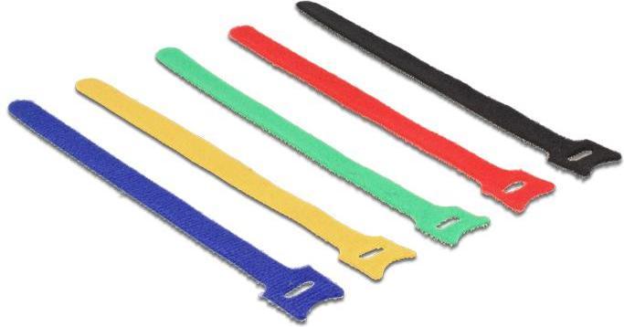 Immagine prodotto Delock Chiusura in velcro colorato (Fascette in velcro, 240 mm, 10 pz.)