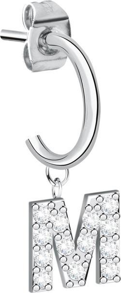 Actual product image La Petite Story Orecchini Einzel Buchstaben M Ohrring (Stainless steel)