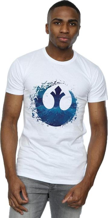 Produktbild Star Wars The Rise Of Skywalker Resistance Symbol Wave TShirt (XL)