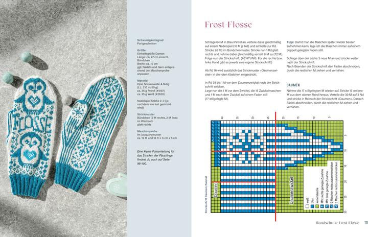 Produktbild Bunte Socken und witzige Handschuhe stricken (Deutsch, Andrea Hoedt-Konken, 2024)