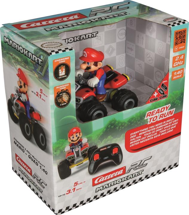 Productafbeelding Carrera Nintendo Super Mario Quad RC 1:40